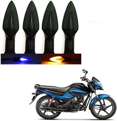 BRPEARl Side LED Indicator Light for Hero Splender iSMART(Blue, Amber)