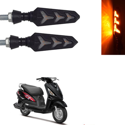 Vagary Front, Rear LED Indicator Light for Suzuki Swish 125(Yellow)