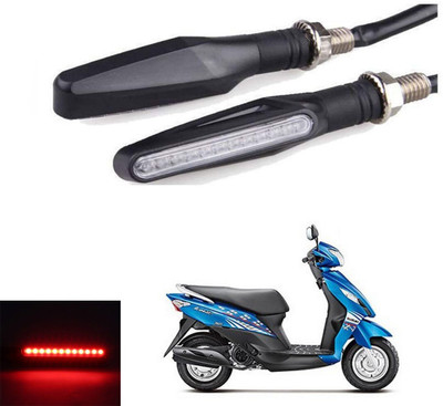 REPLEY Front, Rear LED Indicator Light for Suzuki Lets(Red)