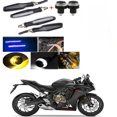 BXtremeZ Side LED Indicator Light for Honda CBR 600(Yellow, Blue)