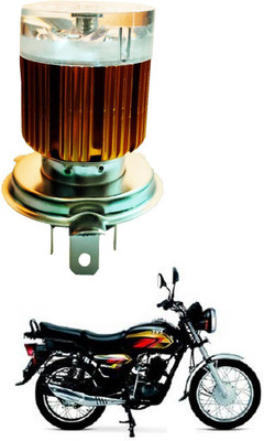 REPLEY H4bulb-4led-red-Blue127 Headlight Car, Motorbike LED for TVS (12 V, 30 W)(MAX4R, Pack of 1)