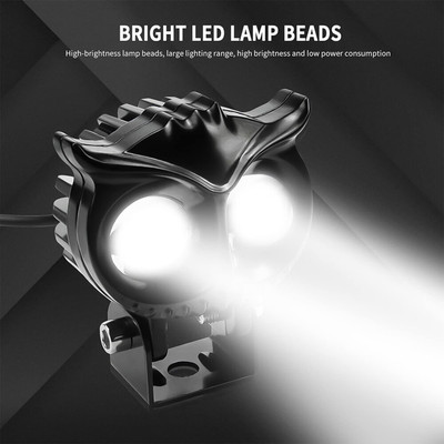 SARRA OWL LIGHT FOR ALL BIKE & CAR (1 Pc-SET) Headlight, Fog Lamp Motorbike, Car, Truck, Van LED (12 V, 20 W)(3 Series, 5 Series, Pack of 1)