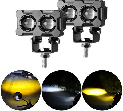 TRYFLY LED Fog Light for Universal For Bike for Universal For Car, Universal For Bike