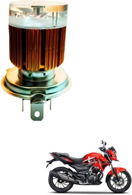 REPLEY H4bulb-4led-red-Blue218 Headlight Car, Motorbike LED for Hero (12 V, 30 W)(Xtreme, Pack of 1)