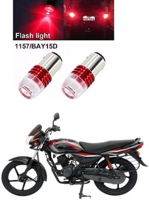 APICAL TLRDLGHT333 Brake Light Motorbike LED for Bajaj (12 V, 24 W)(Platina 125, Pack of 2)