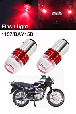 APICAL TLRDLGHT29 Brake Light Motorbike LED for Bajaj (12 V, 24 W)(Universal For Bike, Pack of 2)