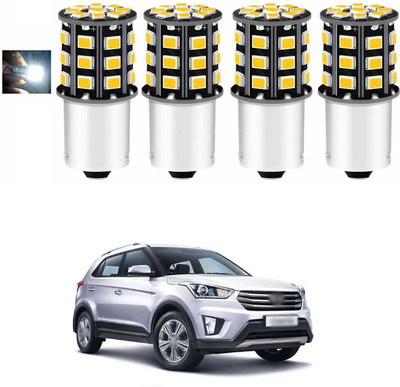 PRTEK LED Indicator Bulbs Set Of 4 Indicator Light 360° Reflecting Motorbike Car X224 Parking Light Car, Motorbike LED for Hyundai (12 V, 12 W)(Creta, Pack of 4)