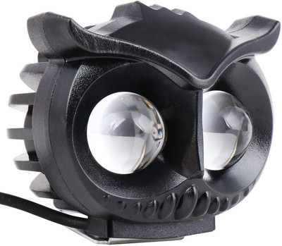 BR TrendZ Owl Fog Light 2 in 1 Spot Light with Flood Light Orignal Laser Fog Light Fog Lamp Motorbike LED (12 V, 20 W)(Universal For Bike, Pack of 1)