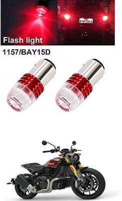 APICAL TLRDLGHT444 Brake Light Motorbike LED for Indian (12 V, 24 W)(Universal For Bike, Pack of 2)