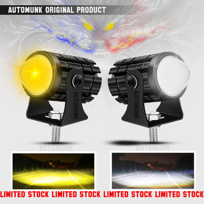 automunk u1 motorcycle led light Fog Lamp Motorbike LED (12 V, 20 W)(Universal For Bike, Pack of 1)