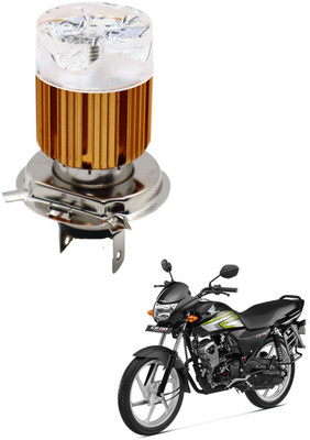 Crokrok H4-WLED-RBFLASH-NT-63 Headlight Motorbike, Car LED for Hero (12 V, 20 W)(CD Deluxe)
