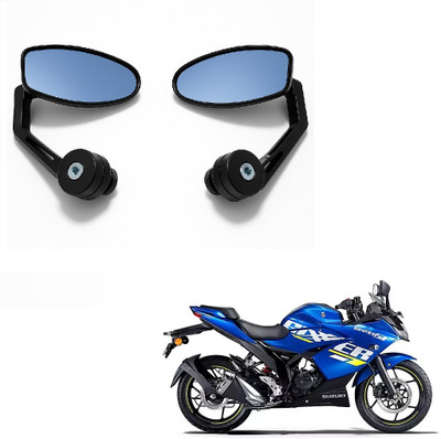 JMA TRADING Manual Rear View Mirror For Suzuki Universal For Bike(Right, Left)