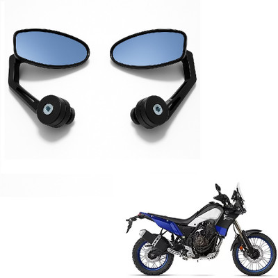 JMA TRADING Manual Rear View Mirror For Yamaha Universal For Bike(Right, Left)