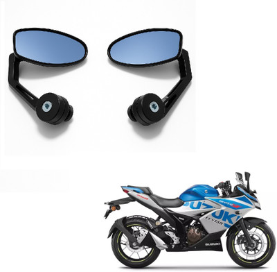 JMA TRADING Manual Rear View Mirror For Suzuki Universal For Bike(Right, Left)