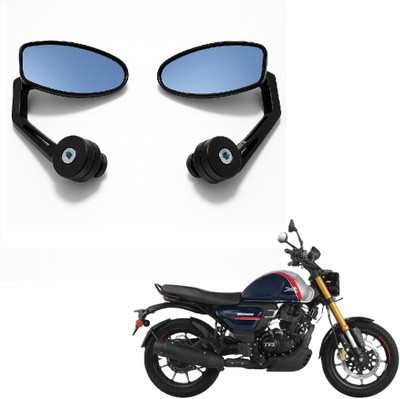 JMA TRADING Manual Rear View Mirror For TVS Universal For Bike(Right, Left)