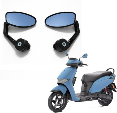 JMA TRADING Manual Rear View Mirror For Honda Universal For Bike(Right, Left)