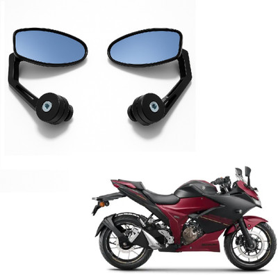 JMA TRADING Manual Rear View Mirror For Suzuki Universal For Bike(Right, Left)