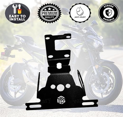 DheVan KZ4B Fender Extender License Number Plate Holder for Kawasaki Z900 Tail Tidy Bike Number Plate(Iron 2 cm  x  10 cm)