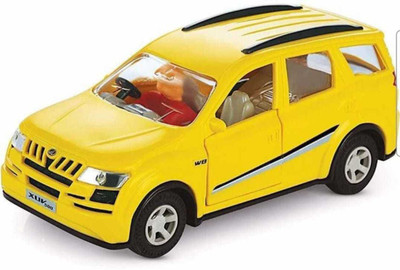 Shree Jee SHINSEI XUV 500 CAR( YELLOW ) FRONT DOOR OPENABLE (MULTICOLOURS) COLOUR MAY VARY(Yellow, Pack of: 1)