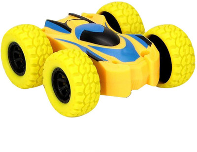 Kids Mandi Push and Go Vehicle Monster 3D Tumbling Car Toys(Multicolor, Pack of: 1)