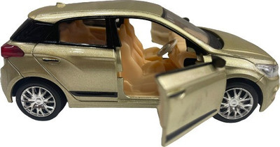 SARASI T20 Pull Back I-20 Toy Car Front Door Openable(street gold, Pack of: 1)