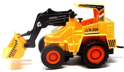 Brainy butterfly Super Power JCB Truck: Remote-Controlled Excavator Toy for Kids(Yellow)