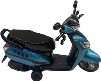 SARASI Bestiva Dashing Scooter For Kids, Pull Back Toy Openable Seat [BLUE](Blue, Pack of: 1)