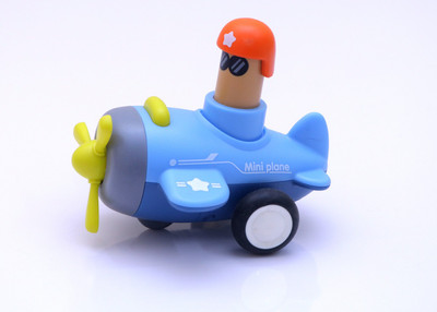 GEENIA PUSH AND GO CUTE TRANSPORT NO BATTERY REQUIRED PLANE For Kids(Pack Of 1) Plane(Dark Blue, Pack of: 1)