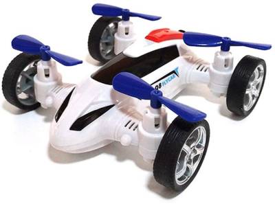 AR KIDS TOYS Friction Powered Kids Fly Car Toys - Inertia Four-axis , look like a drone