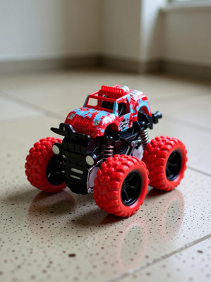 Goodtime Pull and Go Monster Car Toy For Kids And Boys(Multicolor, Pack of: 1)