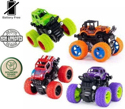 Goodtime Monster Truck With Big Tires pack of 1(Multicolor)