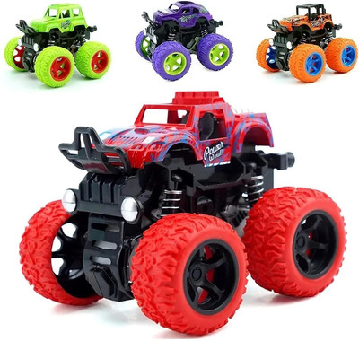 TITIRANGI Mini Monster Truck Push and Go Toy For Kids(Color as Per Availability)