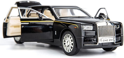 Galactic 1: 32 Scale Wheels Diecast Cars Rolls-Royce Phantom Metal model Pull Back Alloy Toys with Light and Sound Collection for Gift (Multi color)(Multicolor, Pack of: 1)