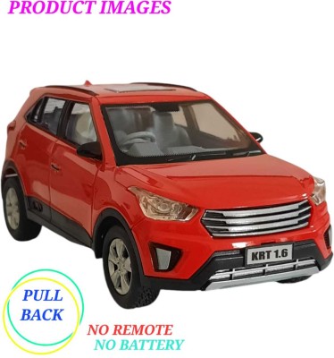 Shree Jee CRETA KRT 1.6 SUV CAR (RED) WITH PULL BACK ACTION TOY(Red, Pack of: 1)