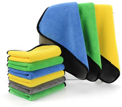 DN BROTHERS Microfiber Vehicle Washing  Cloth(Pack Of 3, 500 GSM)