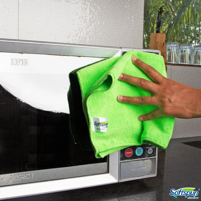 SHA Microfiber Vehicle Washing  Cloth(Pack Of 1, 350 GSM)