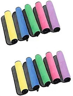 Amonest Microfiber Vehicle Washing  Cloth(Pack Of 10, 800 GSM)