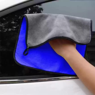 CLEANSKY Microfiber Vehicle Washing  Cloth(Pack Of 1, 800 GSM)
