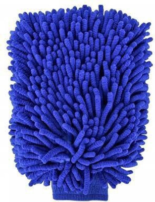 Fulkiza Microfiber Vehicle Washing  Hand Glove(Pack Of 1, 800 GSM)