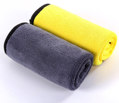 Gentle e kart Microfiber Vehicle Washing  Cloth(Pack Of 2, 500 GSM)