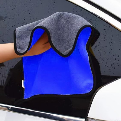 MELZRON Polyester Vehicle Washing  Cloth(Pack Of 1, 800 GSM)