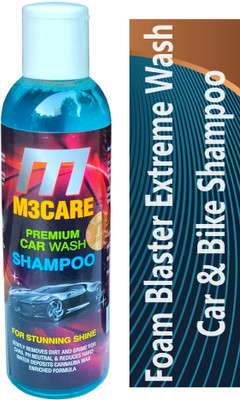 M3CARE Car wash shampoo Car Washing Liquid(200 ml)