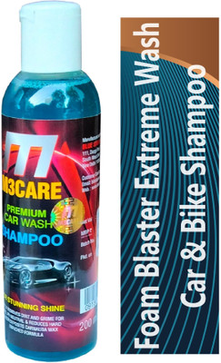 M3CARE Wonder clean car shampoo Car Washing Liquid(200 ml)