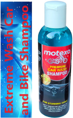 MOTEXO Car clean liquid Shampoo Car Washing Liquid(200 ml)