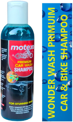 MOTEXO Wonder clean car shampoo Car Washing Liquid(200 ml)