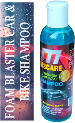 M3CARE Wonder wash car shampoo Car Washing Liquid(200 ml)