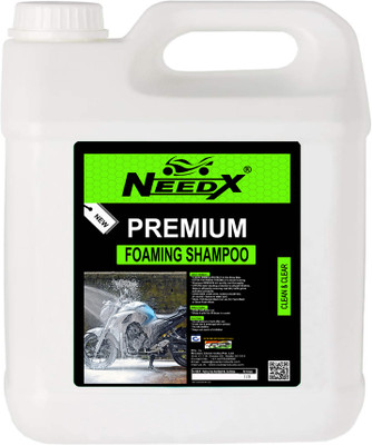 NEEDX FOAMING SHAMPOO / CAR SHAMPOO / BIKE SHAMPOO / EXTRA FOAMING Car Washing Liquid(5000 ml)