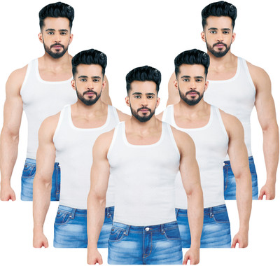 ANIL Cotton Fabric Undershirt(Pack of 5)