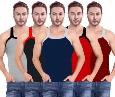 AZ ZONE Cotton Fabric Gym Vest