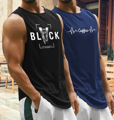 Heartees Cotton Fabric Tank(Pack of 2)